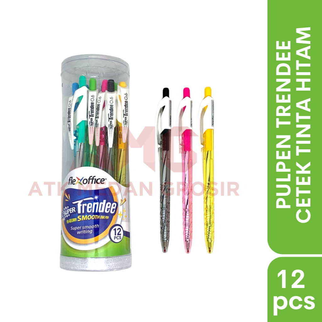 

PULPEN TRENDEE CETEK TABUNG ISI 12 PCS