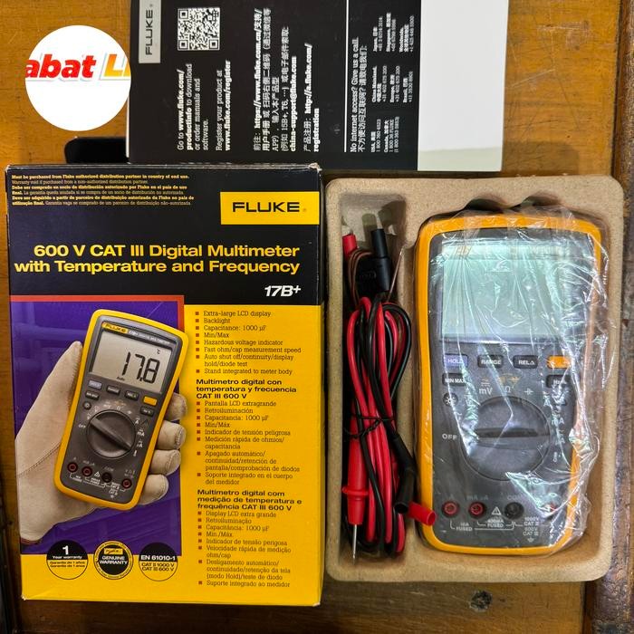 FLUKE 17B+ Digital Multimeter