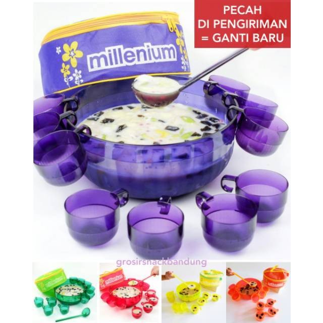 

Millenium Cocktail Set / mangkuk gelas cangkir es sop buah