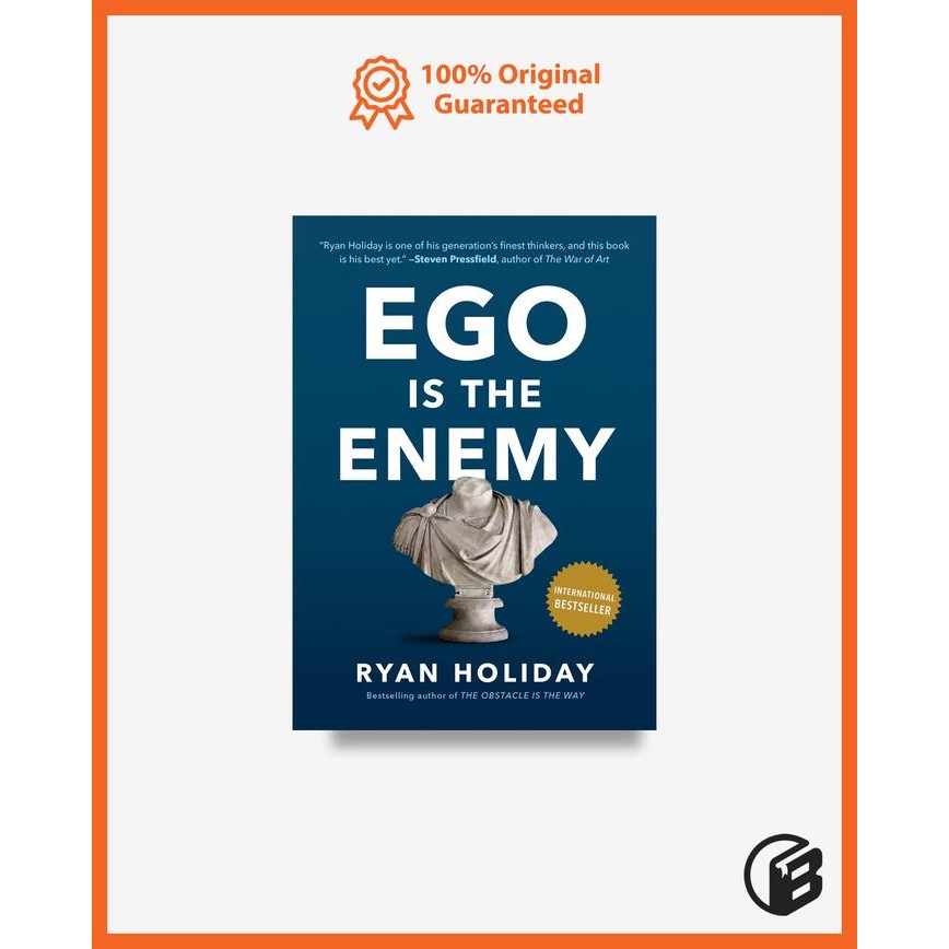 SALE Buku Import Ego is the Enemy by Ryan Holiday (Original Paperback)