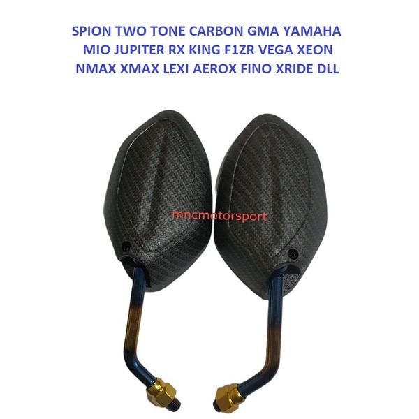 SPION TWOTONE CARBON GMA YAMAHA JUPITER MIO RX KING F1ZR NMAX MX LEXI AEROX XMAX VEGA DLL
