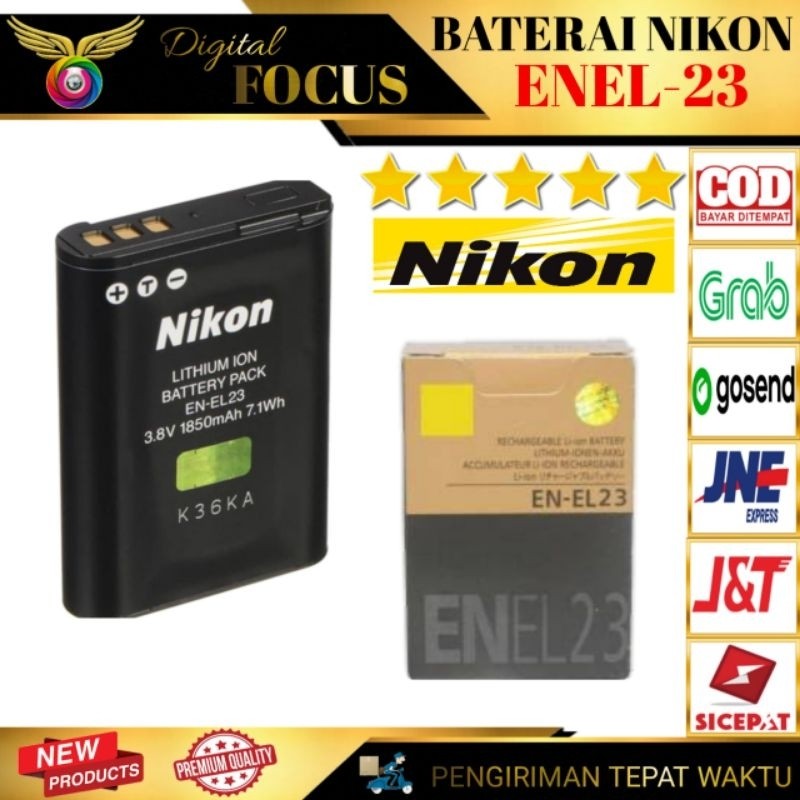 Baterai nikon ENEL-23 Batre nikon ENEL-23 B700 P600 P610 P900