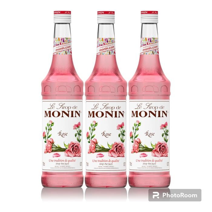 

Monin Rose Syrup - 700 ml