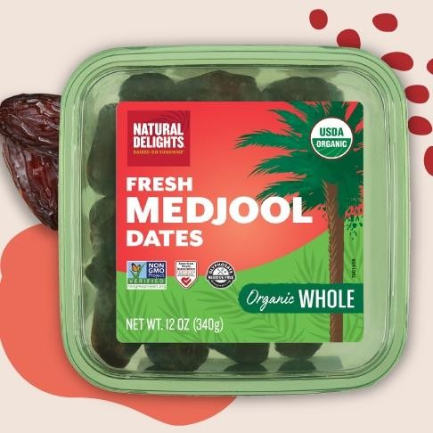 

Kurma Medjool Fresh Dates Organic Whole Box - 340 Gram