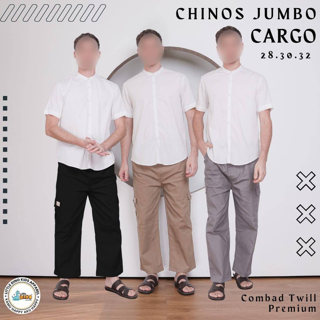 Celana Cargo Jumbo / Celana Panjang Cargo Anak Tanggung