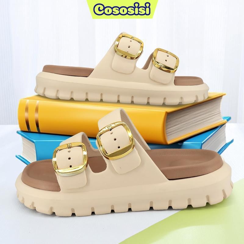 Cososisi Sandal Selop Wanita Sandal Pria Sol Tebal Sol Empuk
