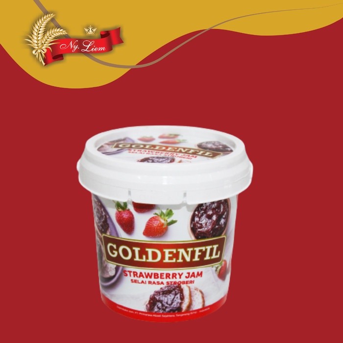 

GOLDENFIL Selai Stroberi / Strawberry Jam 1 kg