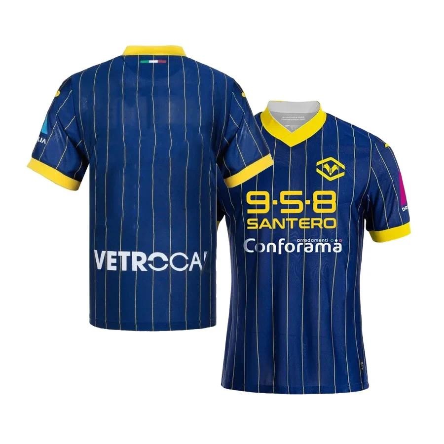 Summer Training Exercise Football Jersey Men Women Clothing Hellas Verona Jersey Breathable Quick Dr