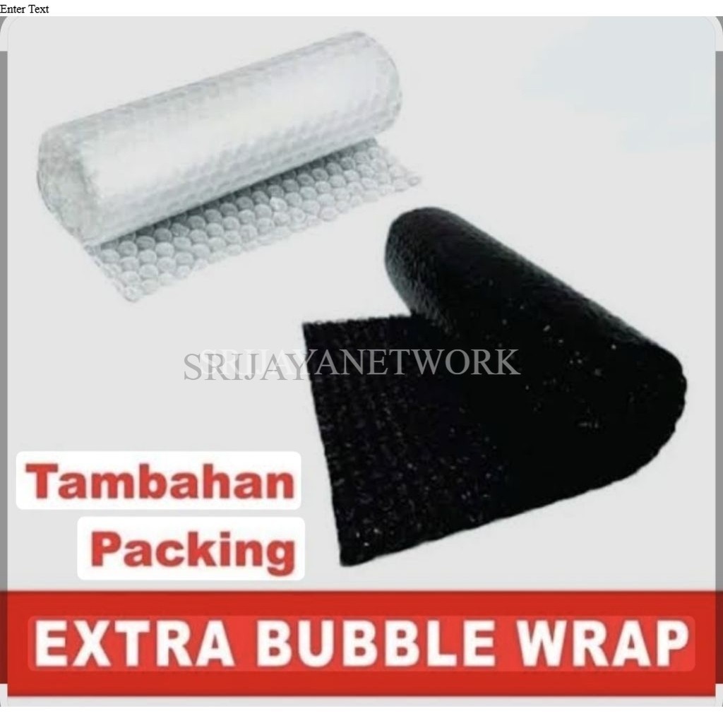 

BUBEL WARP EXTRA BUBEL TAMBAHAN PACKING AGAR AMAN