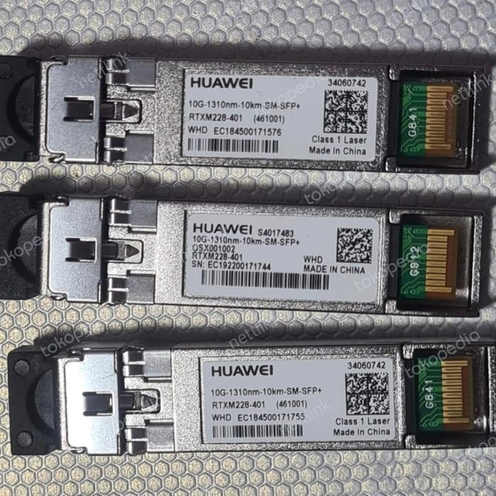 SFP 10G 10 km HUAWEI, HUAWEI SFP+ 10G 10KM ORIGINALNew Stock
