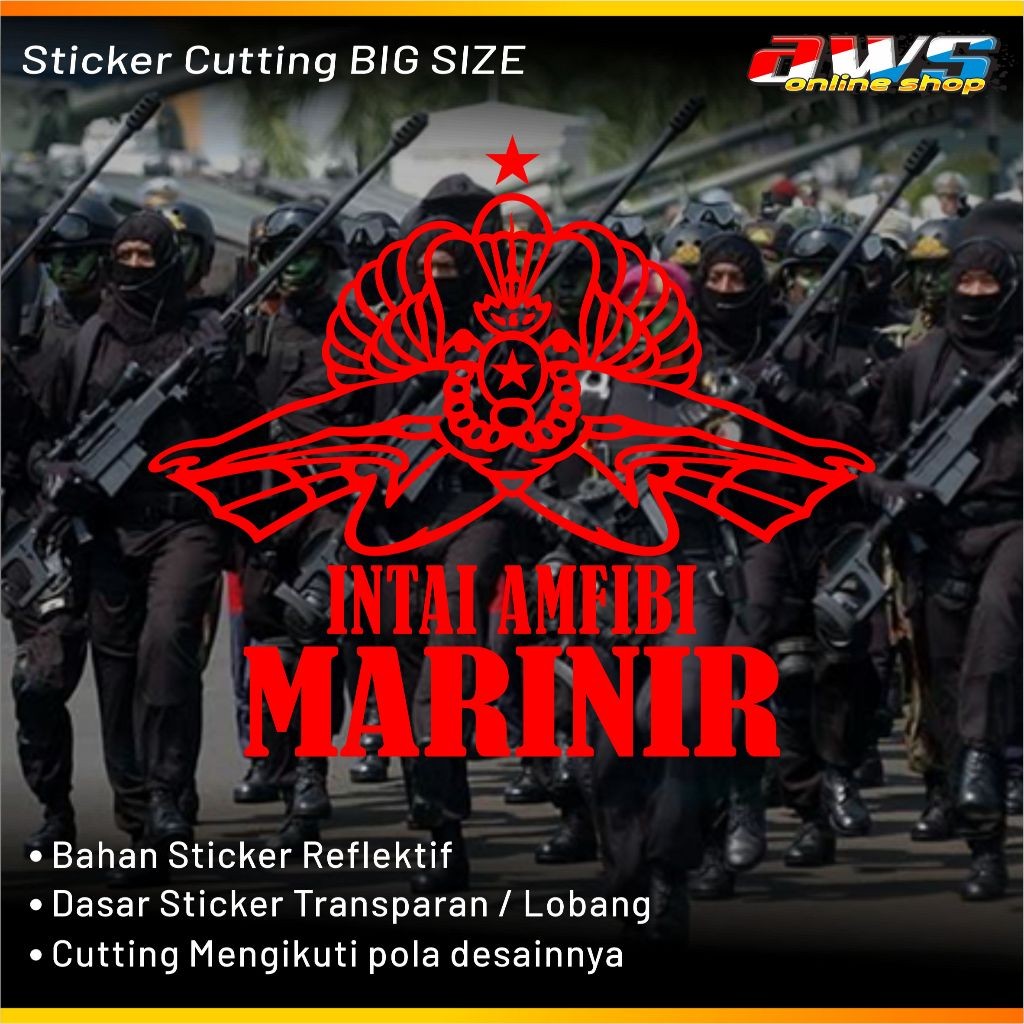 

Cutting Sticker TAIFIB Marinir Big Size