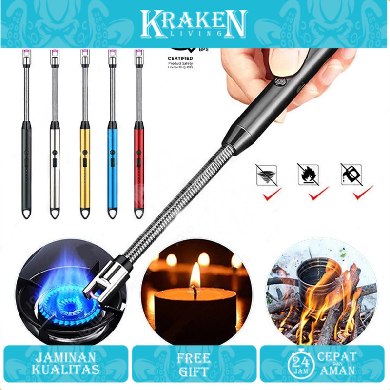 Pemantik Kompor Elektrik Pemantik Listrik USB Rechargeable Korek Kompor Elektrik USB Korek Api Listr