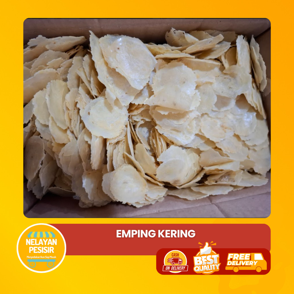 

Emping Melinjo Gurih Renyah Emping Mentah 250gr / 500gr / 1kg