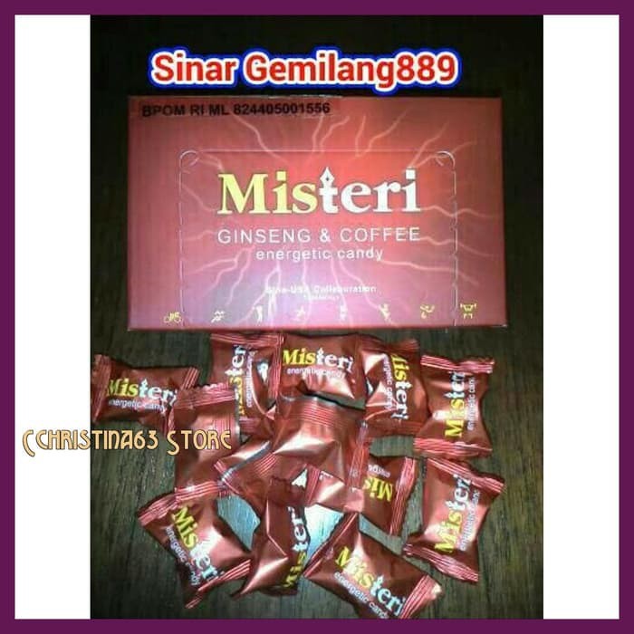 

hot falsh sale Termurah Misteri Candy Permen Rasa Ginseng