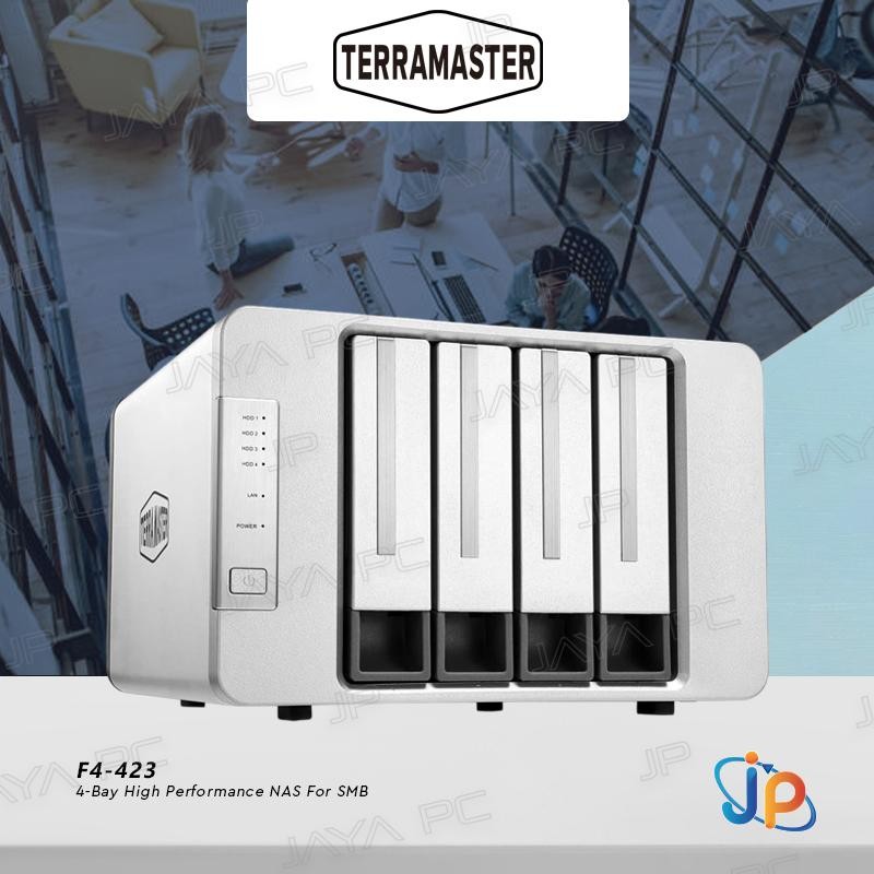TerraMaster F4-423 4-BAY NAS Server External Storage Intel Celeron N5095