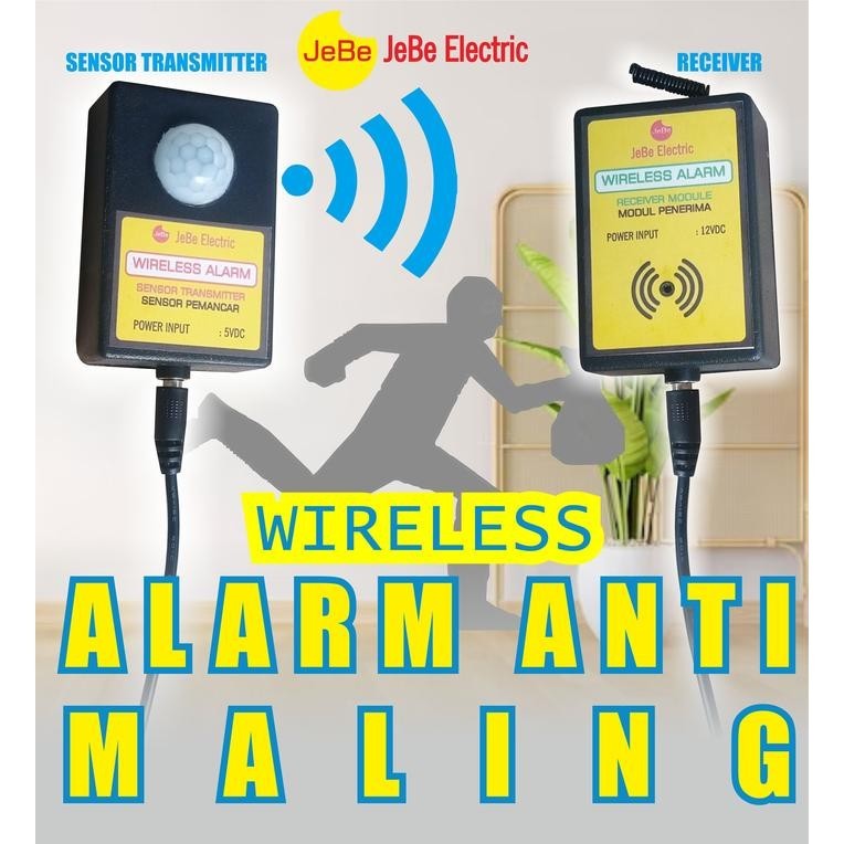 Alarm anti maling_Alarm rumah_Alarm keamanan_Alarm wireless Sensor