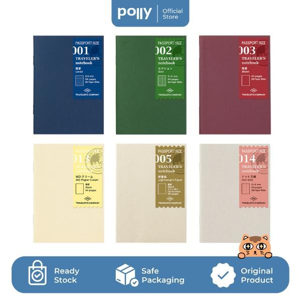 

TRAVELER'S Notebook Passport Size Refill