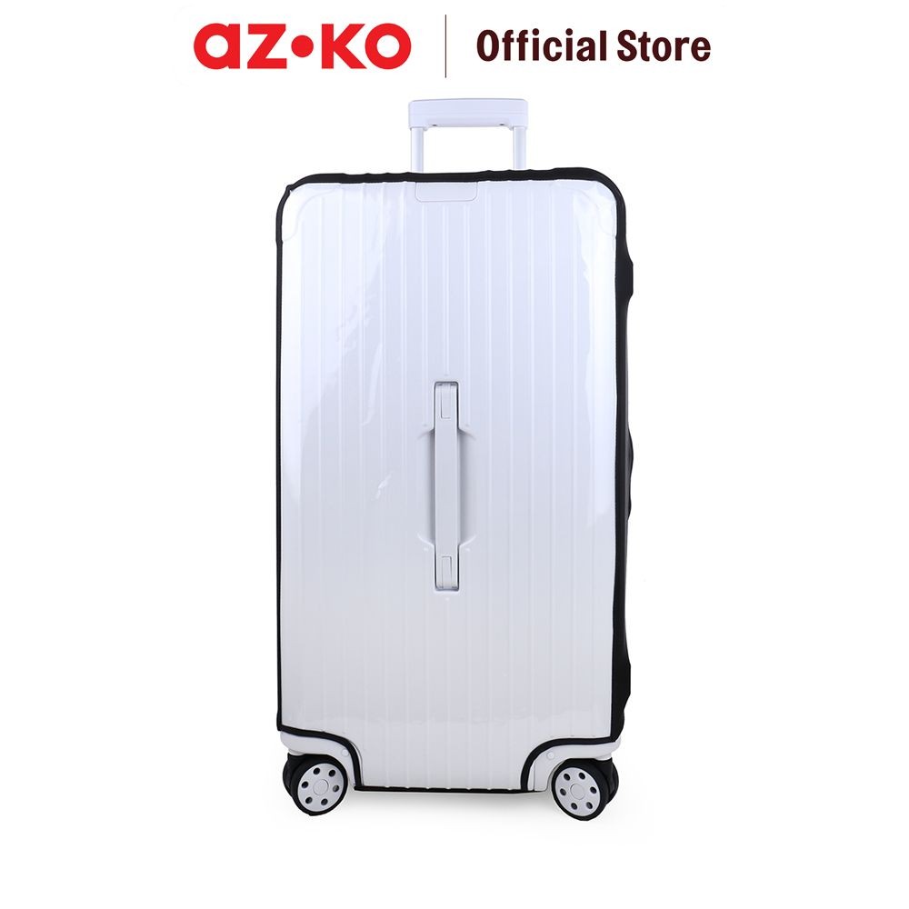 AZKO Passport Sarung Koper Trunk Pelindung Koper Transparan Luggage Cover Sarung Trolley Bag Aksesor