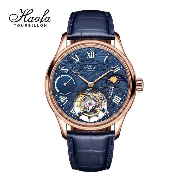 Haofa 8002 Tourbillon Day & Night Power Reserve Indicator