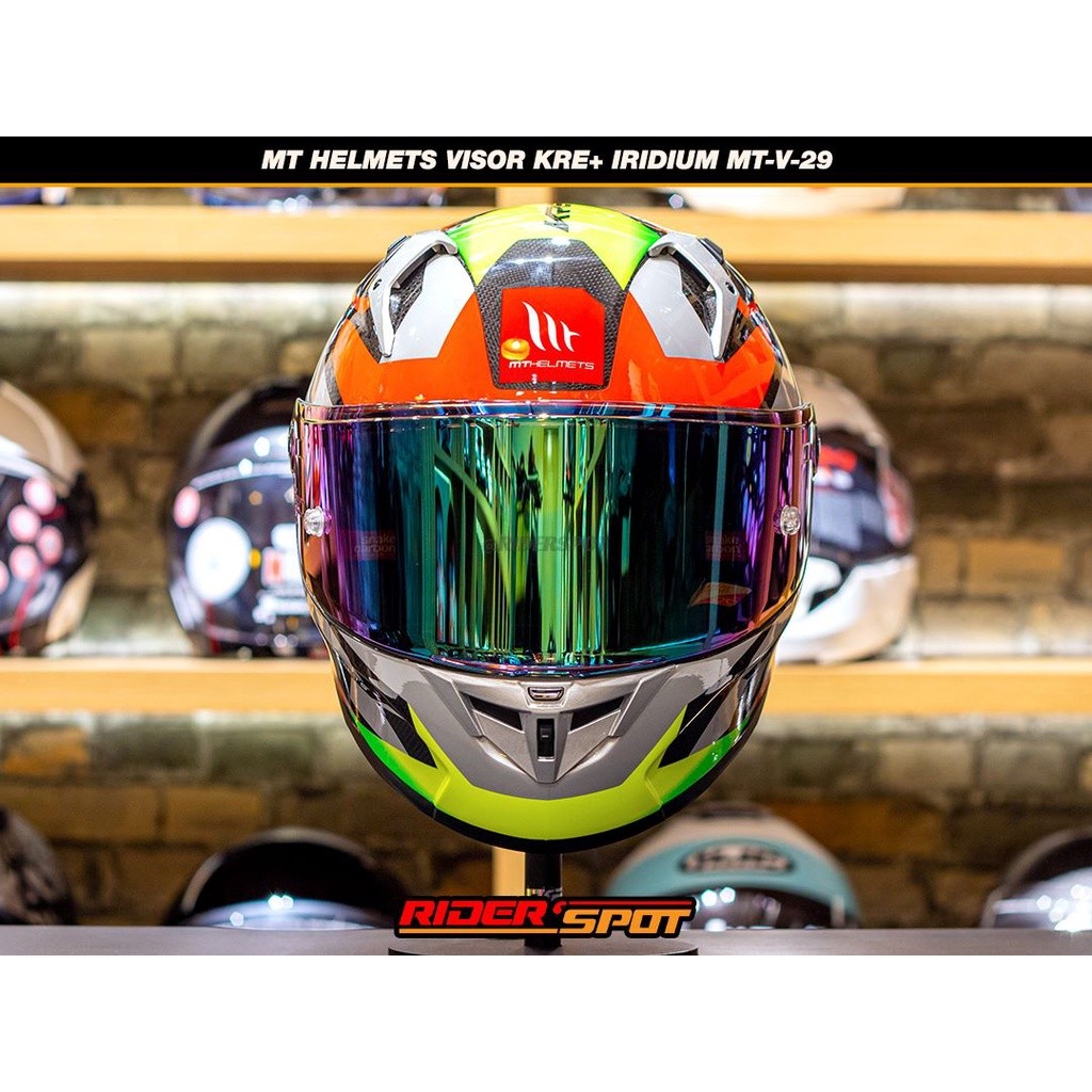 Kaca Helm MT Helmets Visor KRE+ iridium MT-V-29 Visor Original Touring