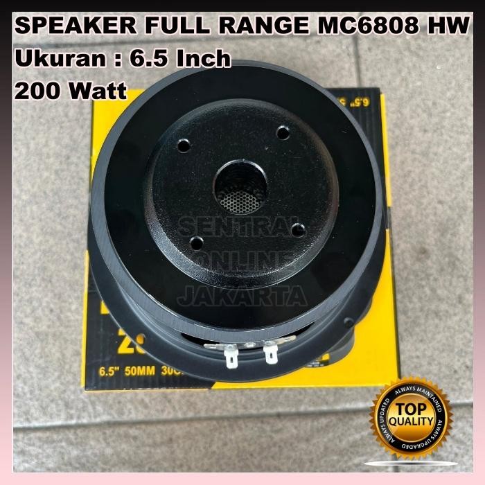 Original Speaker Marcopolo MC6808 HW MC 6808 HW 6,5in 6,5 inch Full Range 200 Watt
