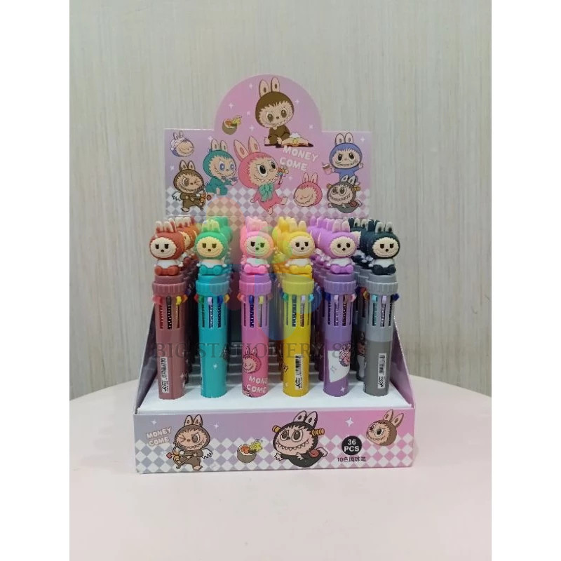 

PULPEN 10 WARNA BERMOTIF LUCU KARAKTER SANRIO / PEN FANCY 10 WARNA KARAKTER / BALLPOINT FANCY 10 WARNA
