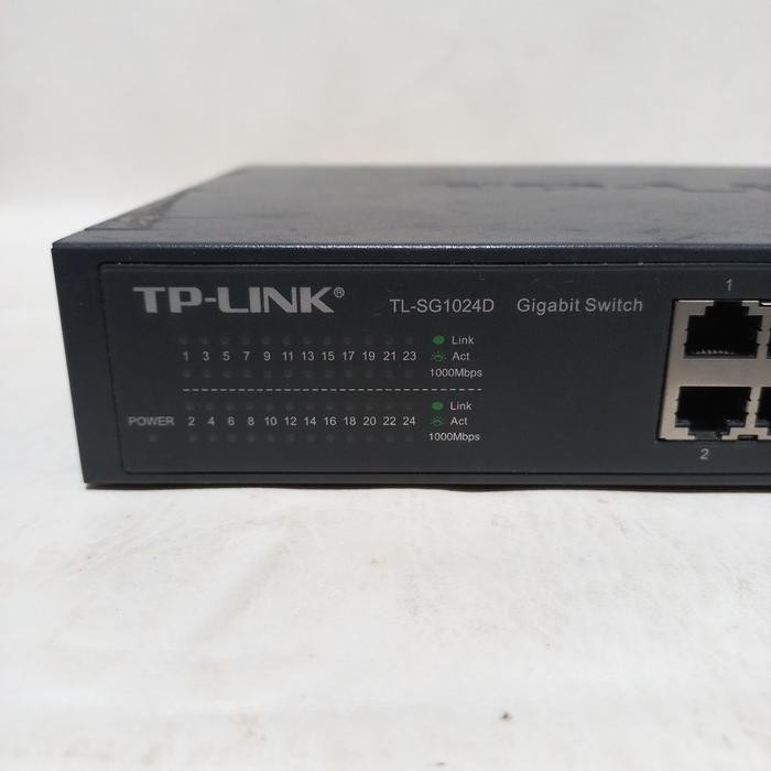 TP-LINK  TL-SG1024D 24-Port Gigabit Switch Gigabit