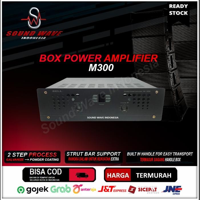 BOX POWER AMPLIFIER BELL M300