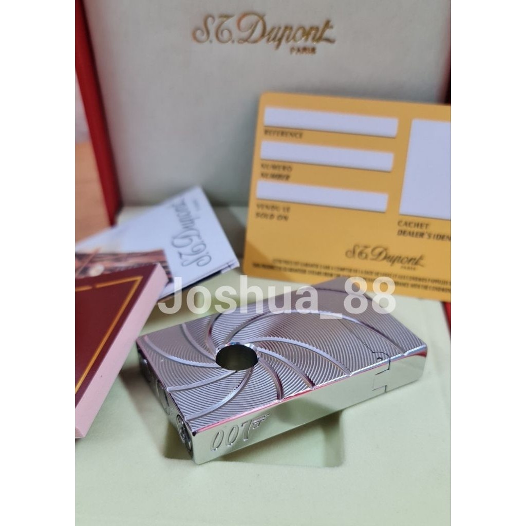Korek Api St Dupont Paris James Bond 007 Silver Limited SeriesCO
