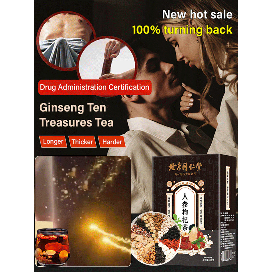 

⚡Gratis ongkir⚡Teh Kesehatan Premium/Teh Ginseng 10 Bahan / Teh Pria Dewasa / Ramuan Stamina & Vitalitas - Kombinasi Maca, Goji Berry & Kurma