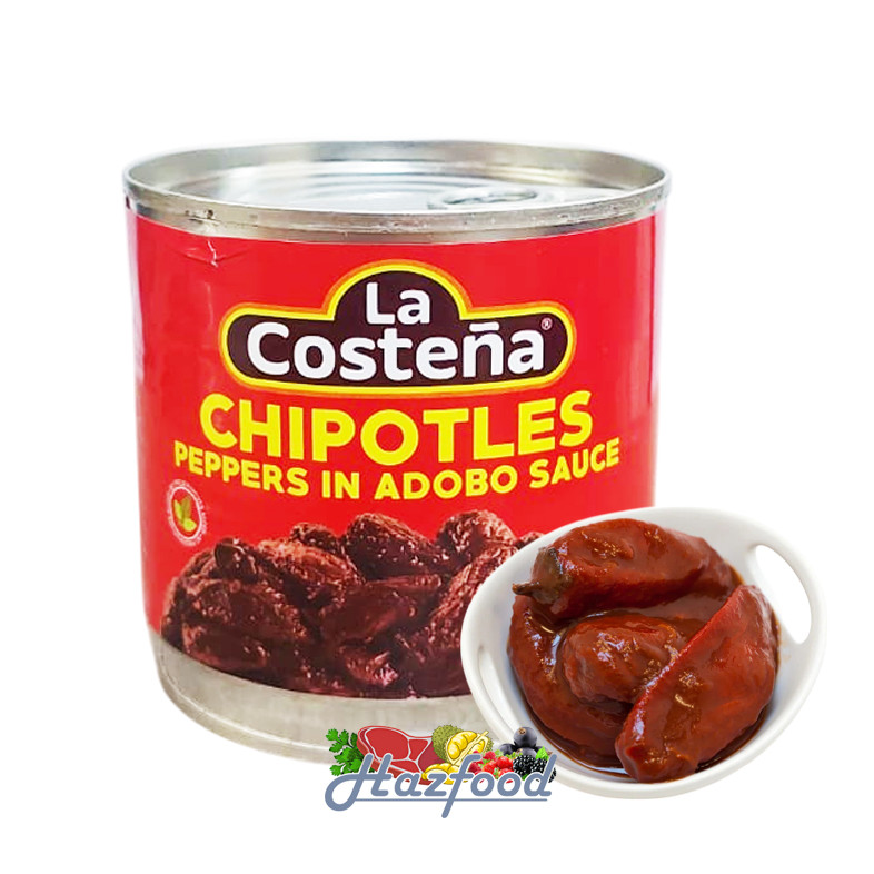 

La Costena Chipotle Peppers in Adobo Sauce 340 Gr
