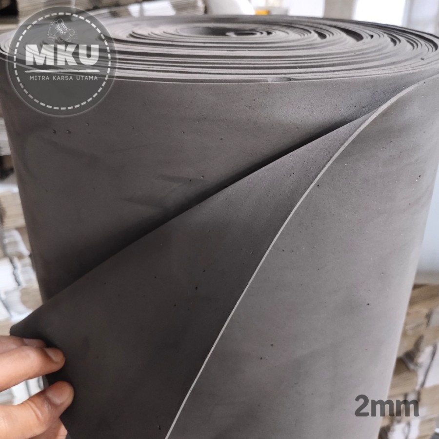 Spon Eva 150cm Tebal 2mm Hitam | Busa Ati | Spon Ati Meteran