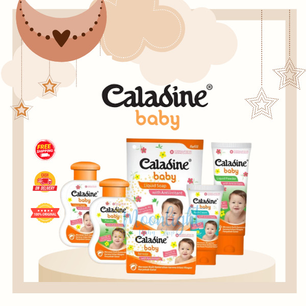 Caladine Baby Liquid Powder / Bar Liquid Soap / Rash Cream / Baby Powder / Itchy Cream