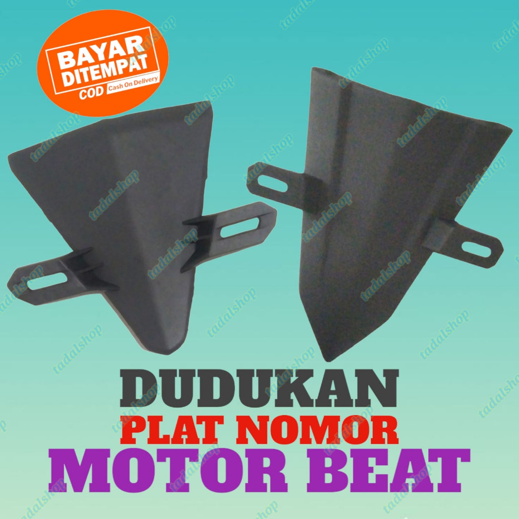 dudukan plat nomor beat/dasi dudukan plat nomor beat/panel depan dudukan plat nomor