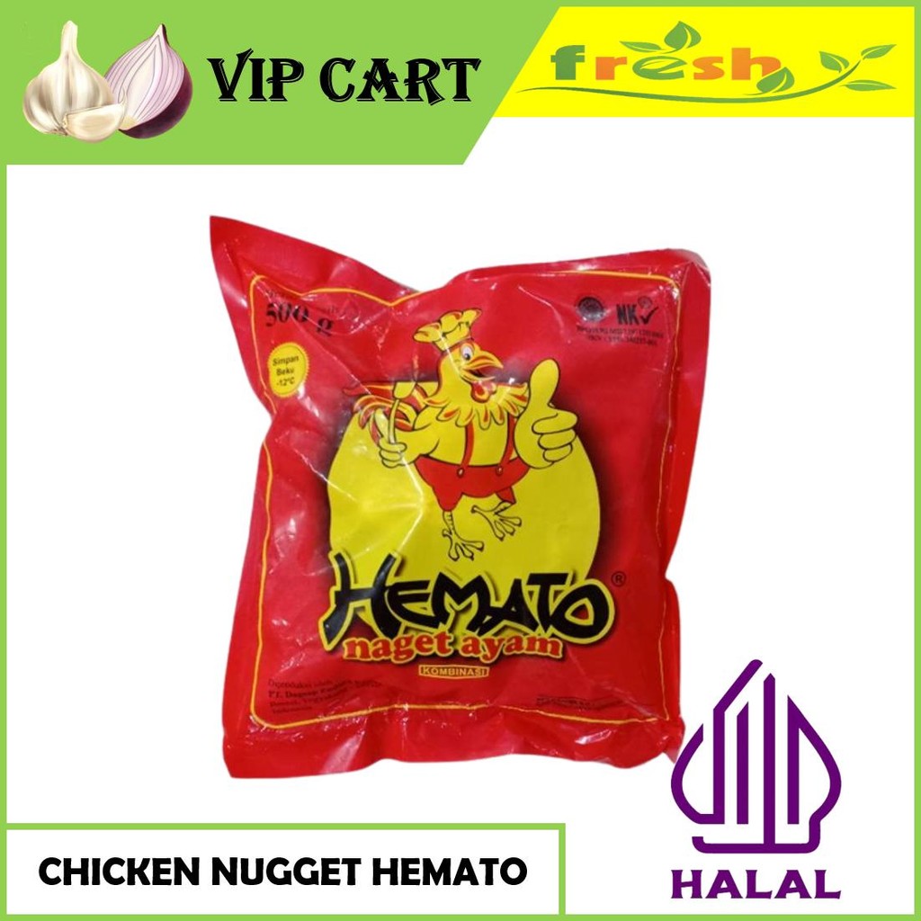 

chicken nugget hemato 500 gram