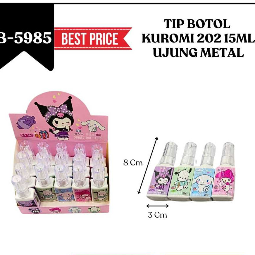 

(1PC) CORRECTION FLUID TIP EX CAIR/ PENGHAPUS PEN XON