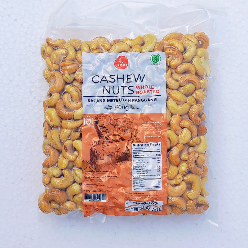 

Kacang Mete Panggang Timurasa 250gr Dan 500gr