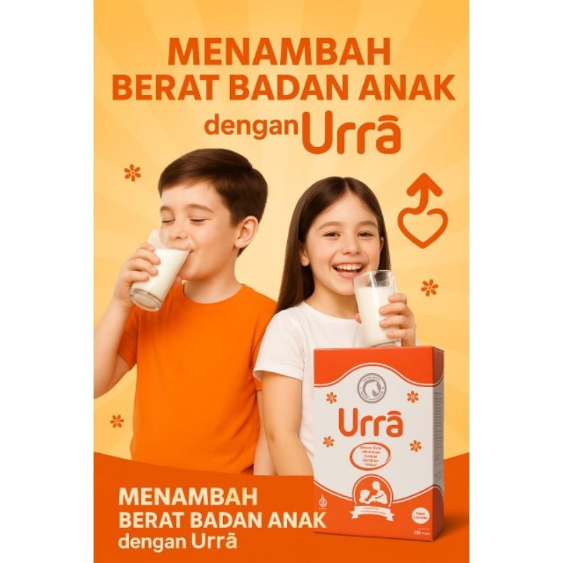

Urra Susu Kambing Anak Original - Penambah Berat Badan Anak