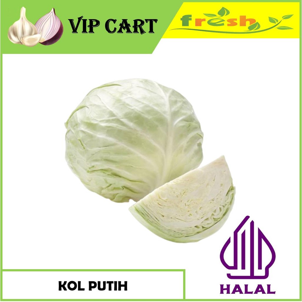 

SAYUR KOL PUTIH / KUBIS - VIP SAYUR