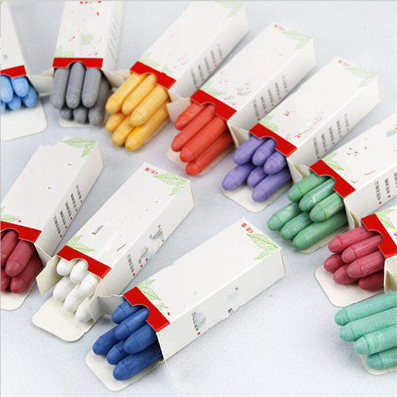 

Water-soluble Chalk 6 Packs of Children's Environmentally Friendly Painting Color Graffiti Coloring Pen Painting Solid Chalk