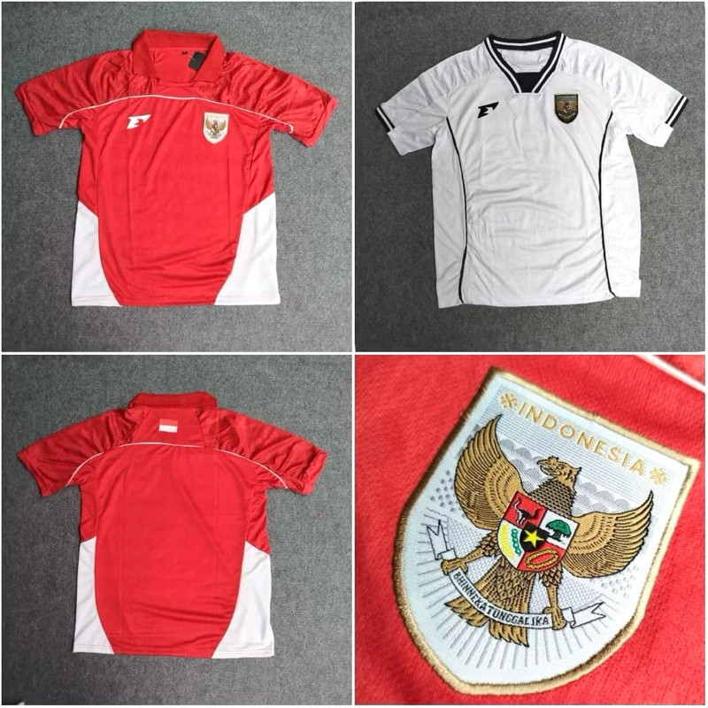 Jersey Timnas Indonesia 2025 Logo Bordir Baju Bola Timnas Indo Kaos Bola Indonesia Jersey Nobar Kaos