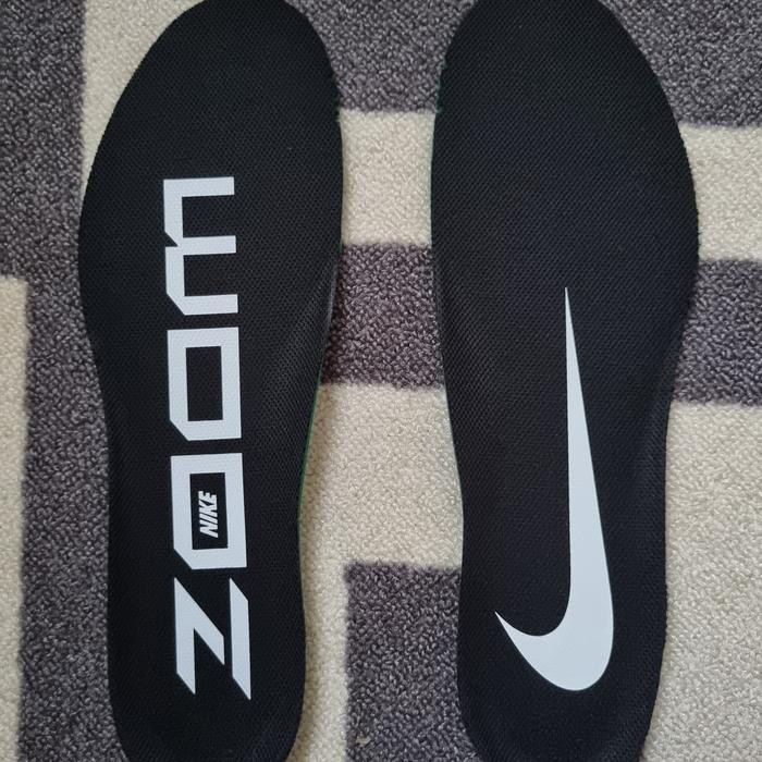 [[Promo]] NEW Insole Sepatu Sport Pria Nike Zoom - Hitam, 42.5