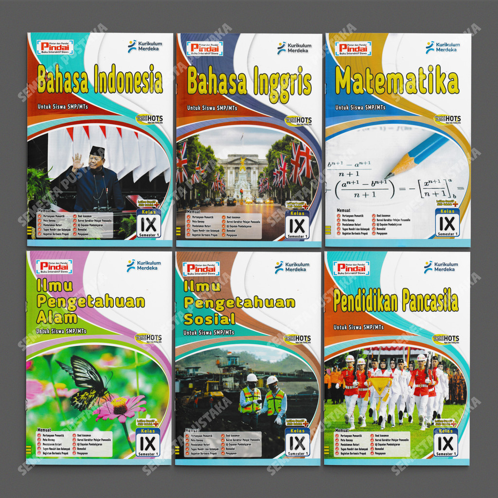LKS Pindai Kelas 9 SMP Semester 1 Kurikulum Merdeka