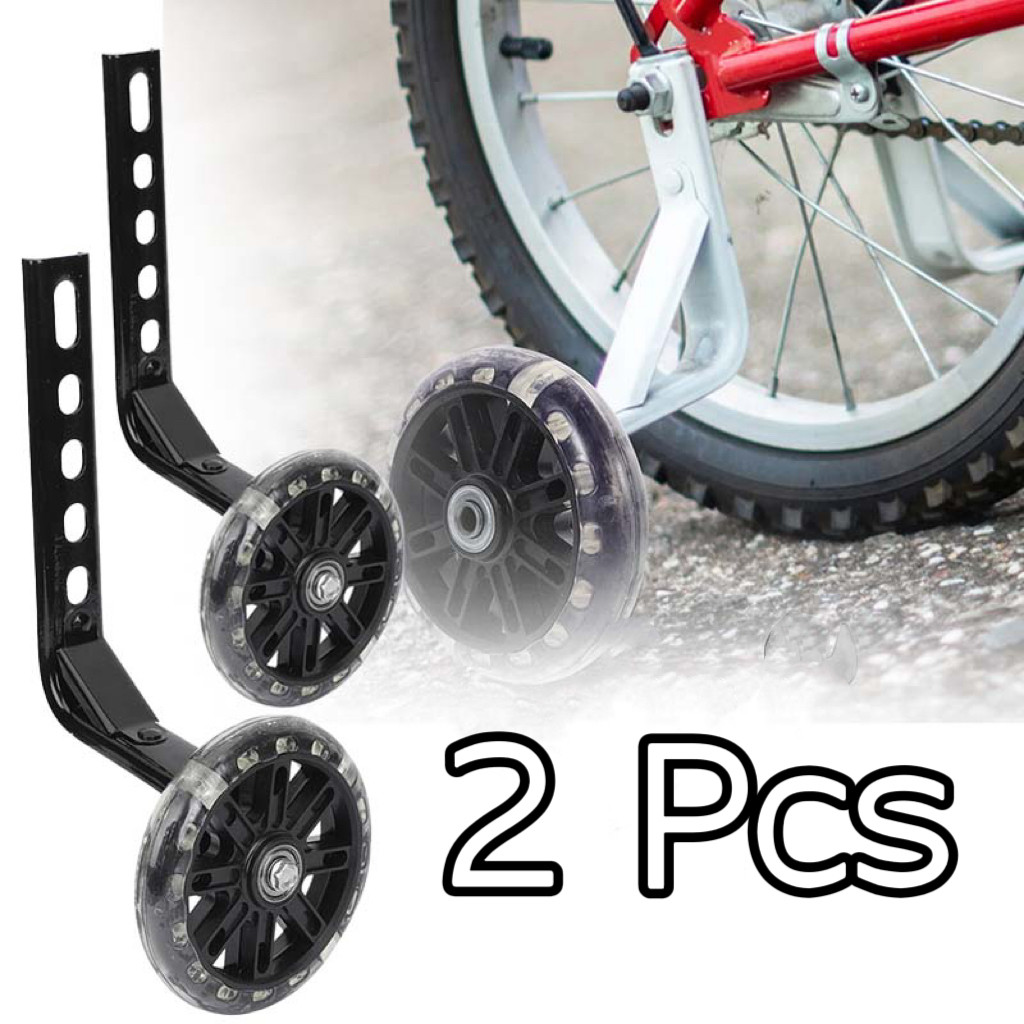 1 Pasang Roda Bantu Sepeda Anak 12 Kuat Roda Sepeda Anak Samping Universal roda samping sepeda