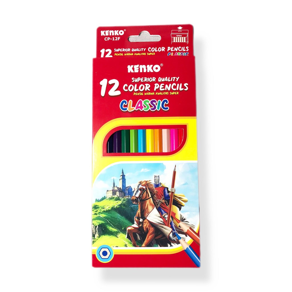 

KENKO - Pensil Warna Kualitas CP-12F Classic - SET