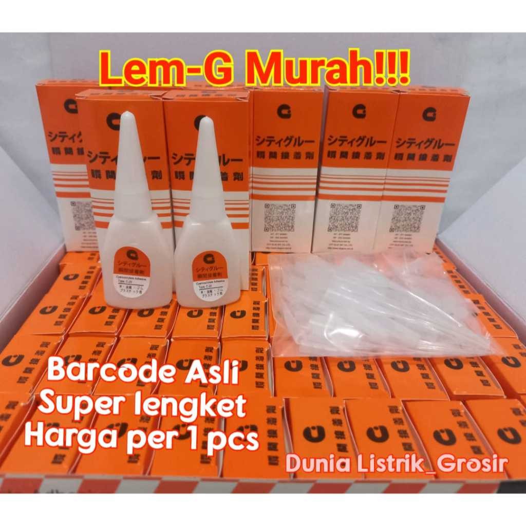 

promo harga grosir PROMO GROSIR TERMURAH!!! Lem G Barcode / Serbaguna Lem Korea Lem G Barcode Epotec, Grosir Murah!!!