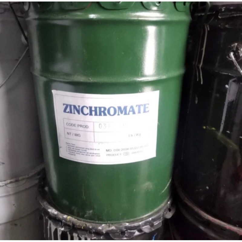 Cat Dasar Besi Zinchromate Zynchromate Hijau Pail 20kg