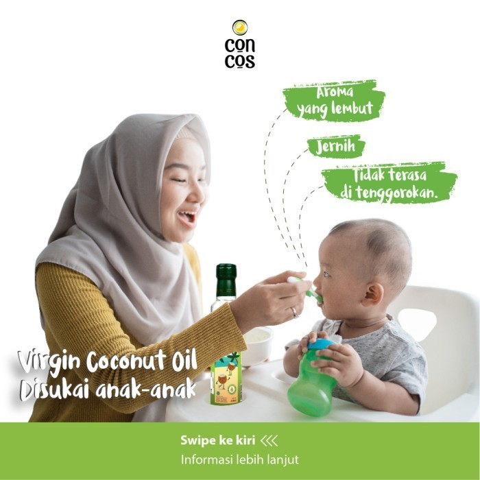 

ConCos VCO Virgin Coconut Oil, Minyak Kelapa