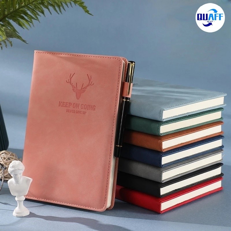 

A5 Buku Catatan Kerja Notebooks Cover Kulit Jurnal PU Kertas Buku Rencana Kerja Dengan Sampul Kulit