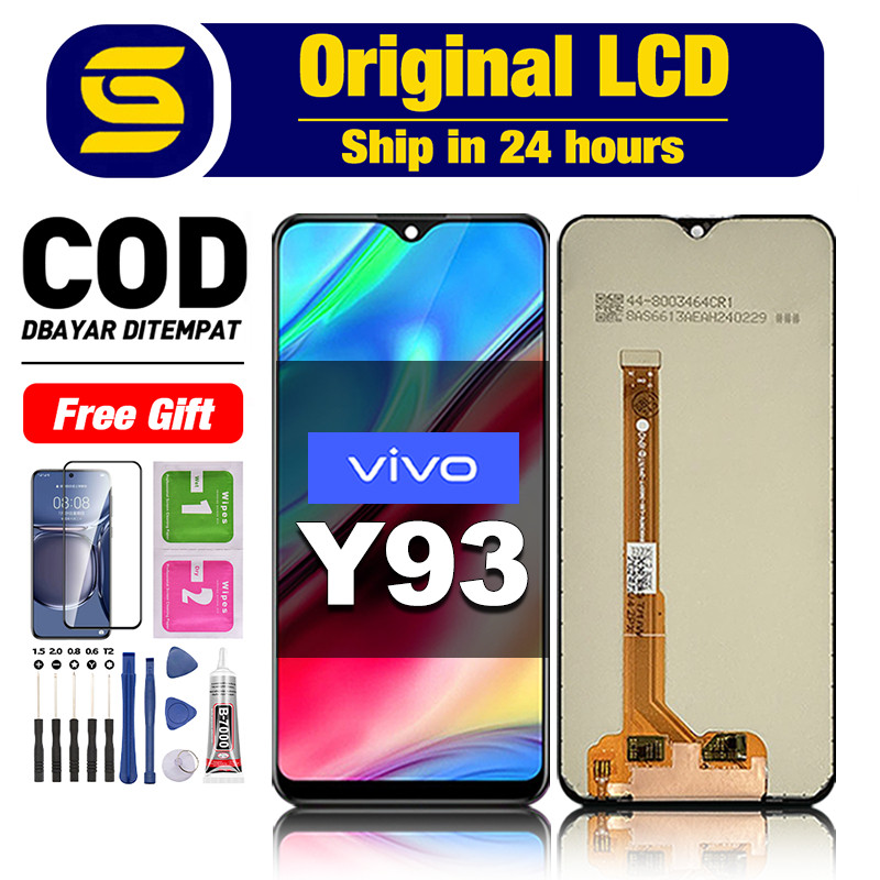 LCD VIVO Y93 Original 100% hp Touchscreen Fullset Compatible For Glass Digitizer ori asli COD
